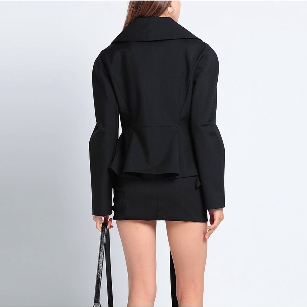 Givenchy Peplum Zip Front Blazer Jacket - Picture 15 of 15